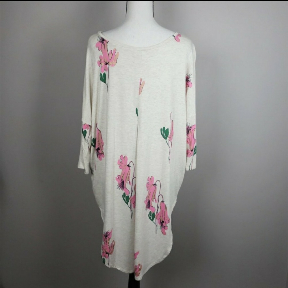 Anthro Floreat Sz Med High-Low Tunic Top D73 - Picture 10 of 10